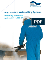 High-Pressure Water Jetting Systems: Stationary and Mobile Systems 25 - 1,000 HP