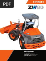 Hitachi ZX110MF Forestry Machine Overview | PDF | Pump | Horsepower