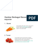 MAKALAH Gambar Berbagai Macam Sayur