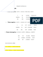 Present Continuous Tense