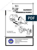 Hand Out Pemesinan Bubut Print