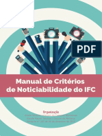 Manual de Critérios de Noticiabilidade IFC