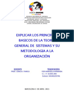 Informe General de Sistemas y Su Metodologia A La Organización