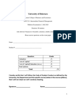 FINC 312 midterm exam 1-Fall 2020 copy