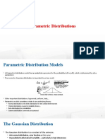 Parametric Distributions
