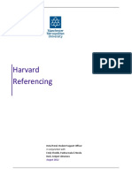Harvard Referencing