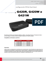 NT - G400R, G420R, G420W e G421W - Configuración PPPoE Dual Stack