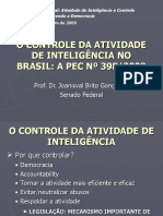 79567902 O Controle Da Atividade de Inteligencia No Brasil PEC No 398 09