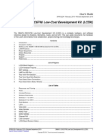 OMAP-L138/C6748 Low-Cost Development Kit (LCDK) : User's Guide