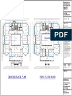 Ground Floor Plan First Floor Plan: Department of Architecture, Guru Nanak Dev University, Amritsar