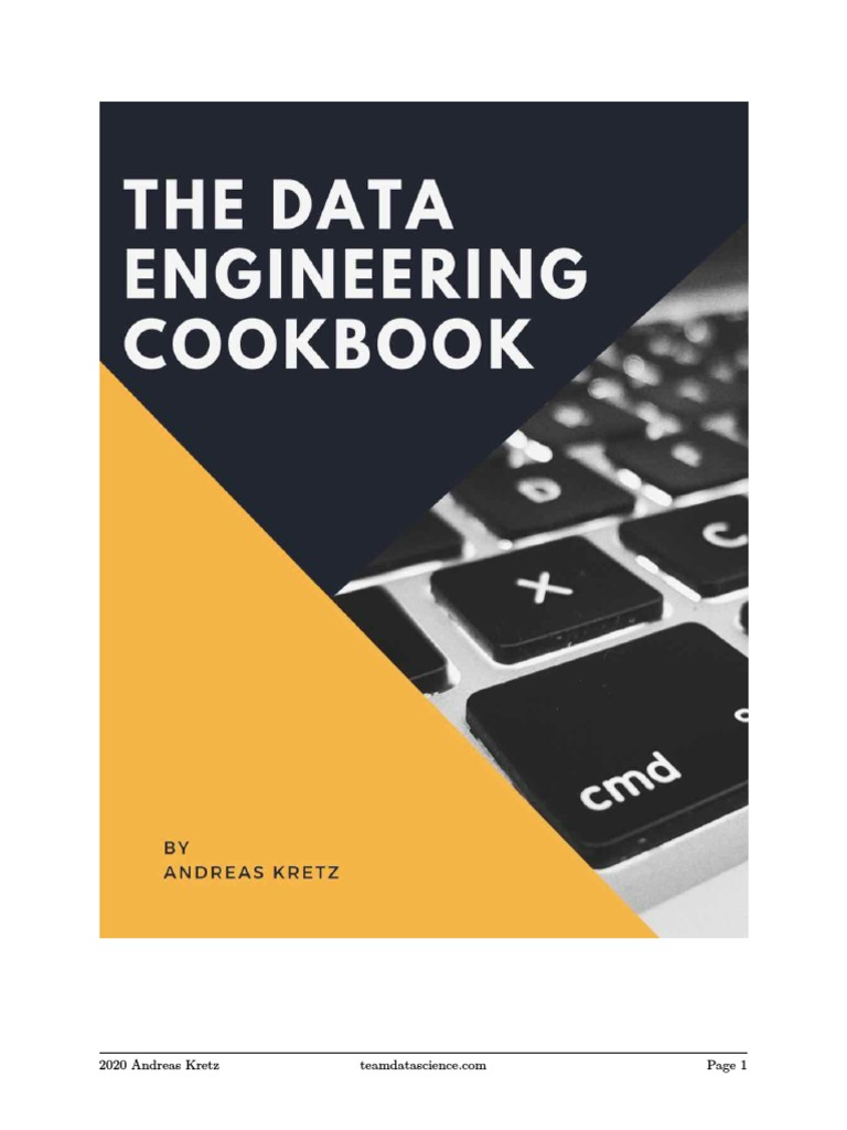 Data Engineering Cookbook | PDF | Apache Spark | Apache Hadoop