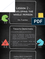 PD Lesson 2 Developing The Whole Person