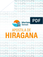 Apostila de Hiragana - Mariana Sensei