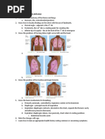 BATES CH 6 The Thorax and Lungs