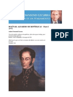 Bolivar . - Alfarero de Repúblicas