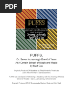 Puffs Playbill
