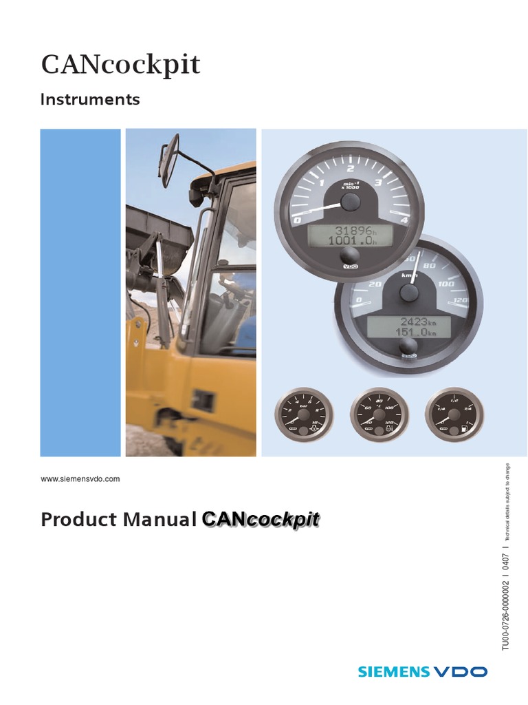 Product Manual CANcockpit, PDF, Computer Engineering