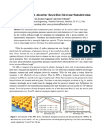 Metamaterial Perfect Absorber Based Hot Electron Photodetection