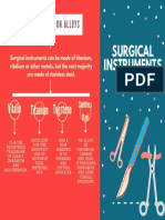 Surgical Instruments: Vitalio Titanium Tugsteno