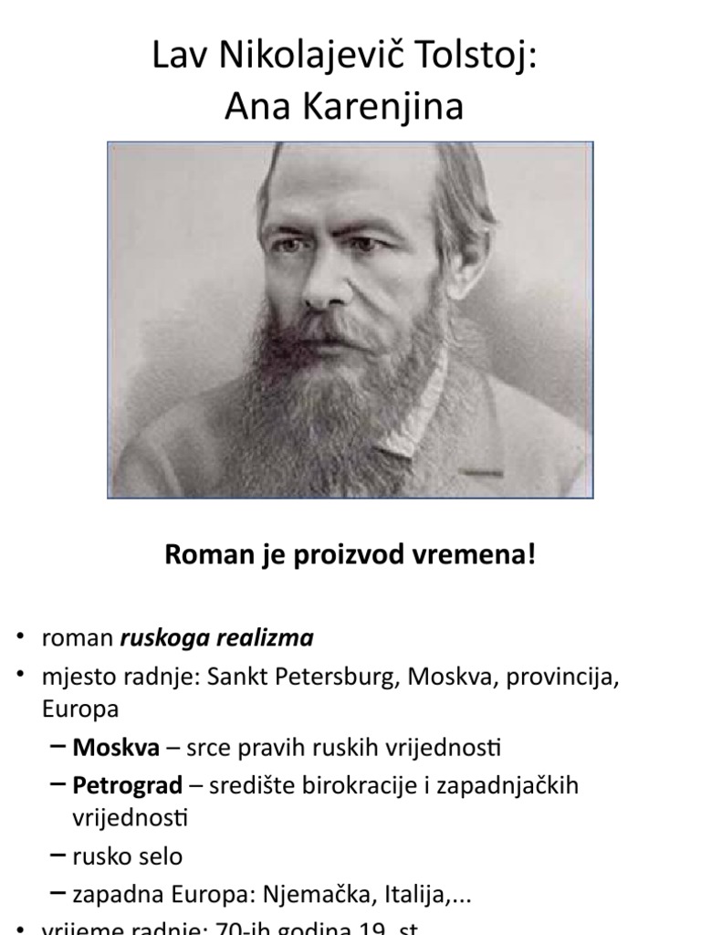 Lav Nikolajevi Tolstoj Ana Karenjina PDF