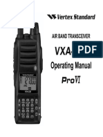 Operating Manual: Air Band Transceiver