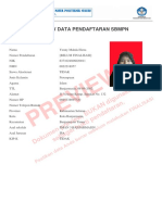 Preview: Dokumen Preview, BUKAN Digunakan Sebagai Bukti Pendaftaran