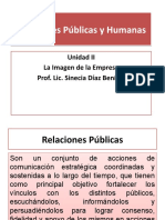 Relaciones Públicas y Humanas -  Presentación