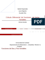 Guía #1-Funciones de Dos y Tres Variables PDF