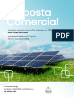 Proposta Comercial Usina Fotovoltaica