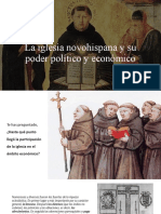 La iglesia novohispana y su poder político y