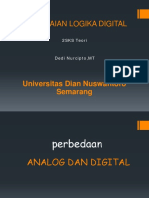 Rangkaian Logika Digital: Universitas Dian Nuswantoro Semarang