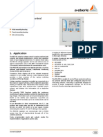 Relay For Voltage Control: Technical Data