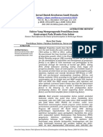 Jurnal Ilmiah Kesehatan Sandi Husada: Vol 10, No, 2, Desember 2019, PP 121-124 p-ISSN: 2354-6093 Dan e-ISSN: 2654-4563