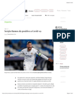 La Jornada - Sergio Ramos Da Positivo A Covid-19