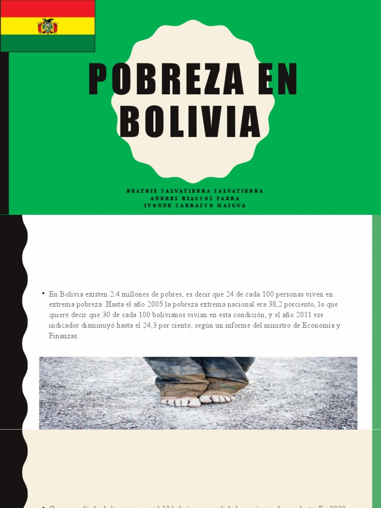 Pobreza en Bolivia | PDF | Ciencias sociales