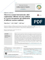 2018-Microwave-assisted intermolecular aldol