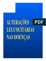 Alterações Leucocitarias Nas Doenças