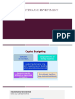 Capital Budgeting Investment Decisions