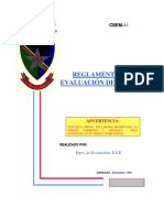 Borrador Reglam. de Evaluación E.S.S