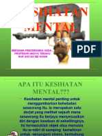 KESIHATAN MENTAL