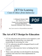 Using ICT For Learning: Cases & Ideas (From Indonesia)