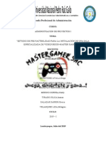 Proyecto Master Gamer Sac