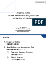 Corporate Outline and New Medium-Term Management Plan of The Bank of Yokohama