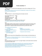 Practice Questions # 4 Internal Control and Cash With Answers