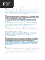 Practice Questions Inventories # 2 With Answers