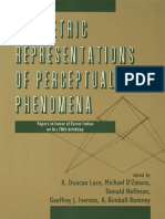Geometric Representations of Perceptual Phenomena - Papers in Honor of Tarow