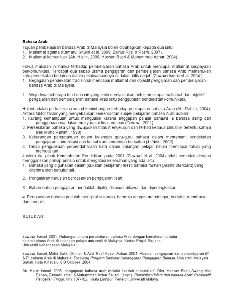 Bahasa Arab Pdf