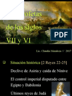 10 31 Profetas Del Siglo VII y VI 2017