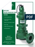 ANC1000 Solids Handling Pump: P U M P