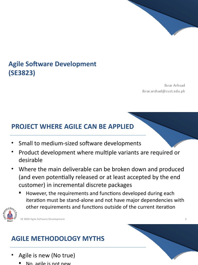 Understanding Agile Software Myths | PDF | Agile Software Development ...